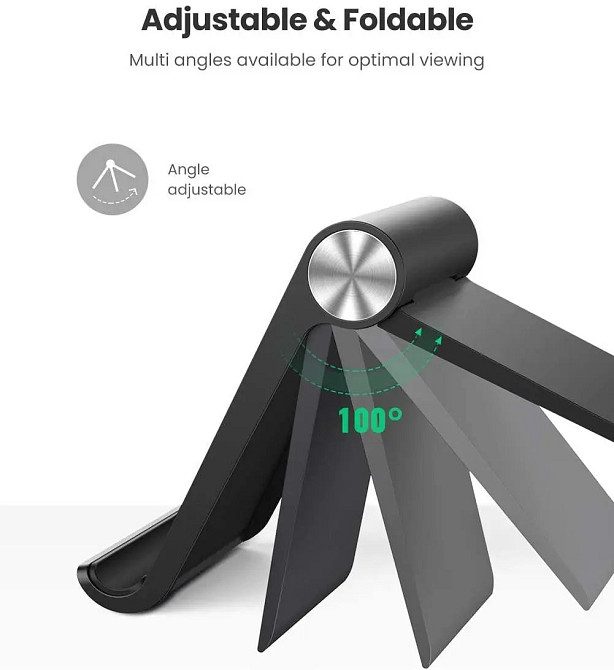 Універсальна підставка Ugreen під мобільний телефон LP106 80628 (Черна) Миколаїв - фото 8