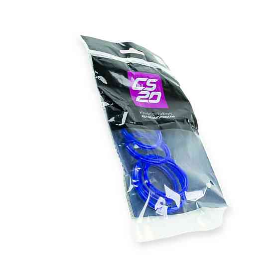 Прокладка ресивера и дроссельной заслонки 2170, 1119, 2190, 2192, 2194 Е-Газ (16 кл) силикон синий (к-кт 5 шт) Мукачево