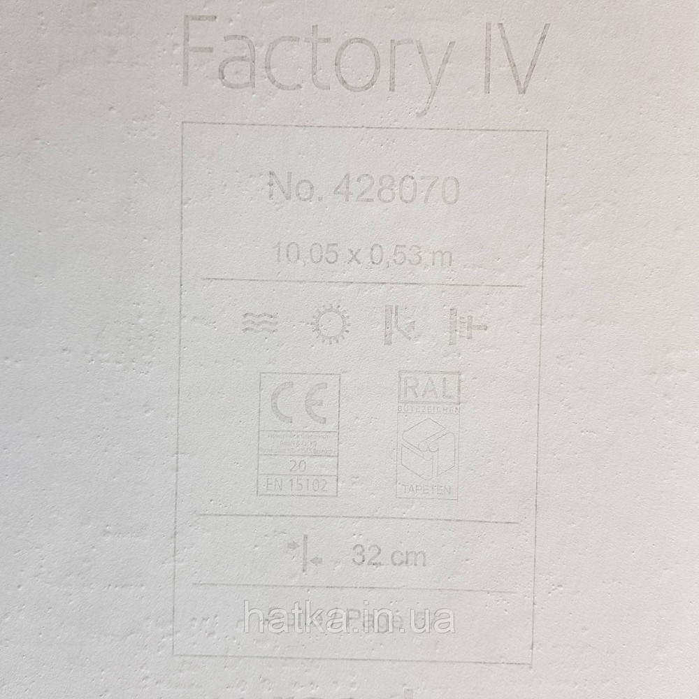 Обои виниловые на флизелине Rasch Factory 0.53х10,05 под кирпич синий зеленый бордовый 428070 Киев - изображение 5