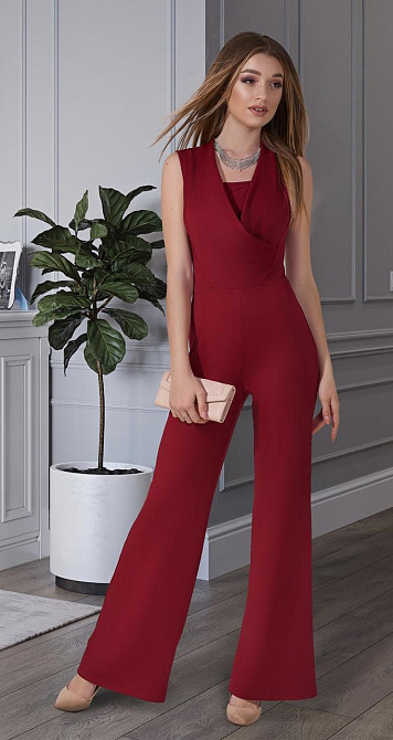 Элегантный однотонный комбинезон (44) Киев - изображение 1