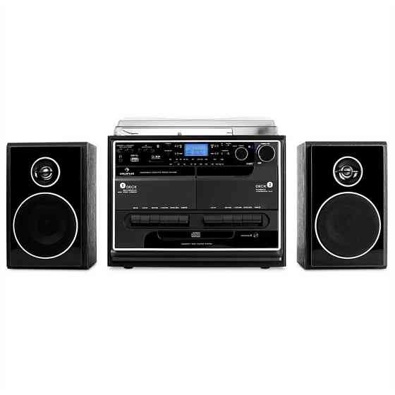 388-BT Касетний стереофонічний програвач Bluetooth, чорний (Німеччина, читати опис) Рівне