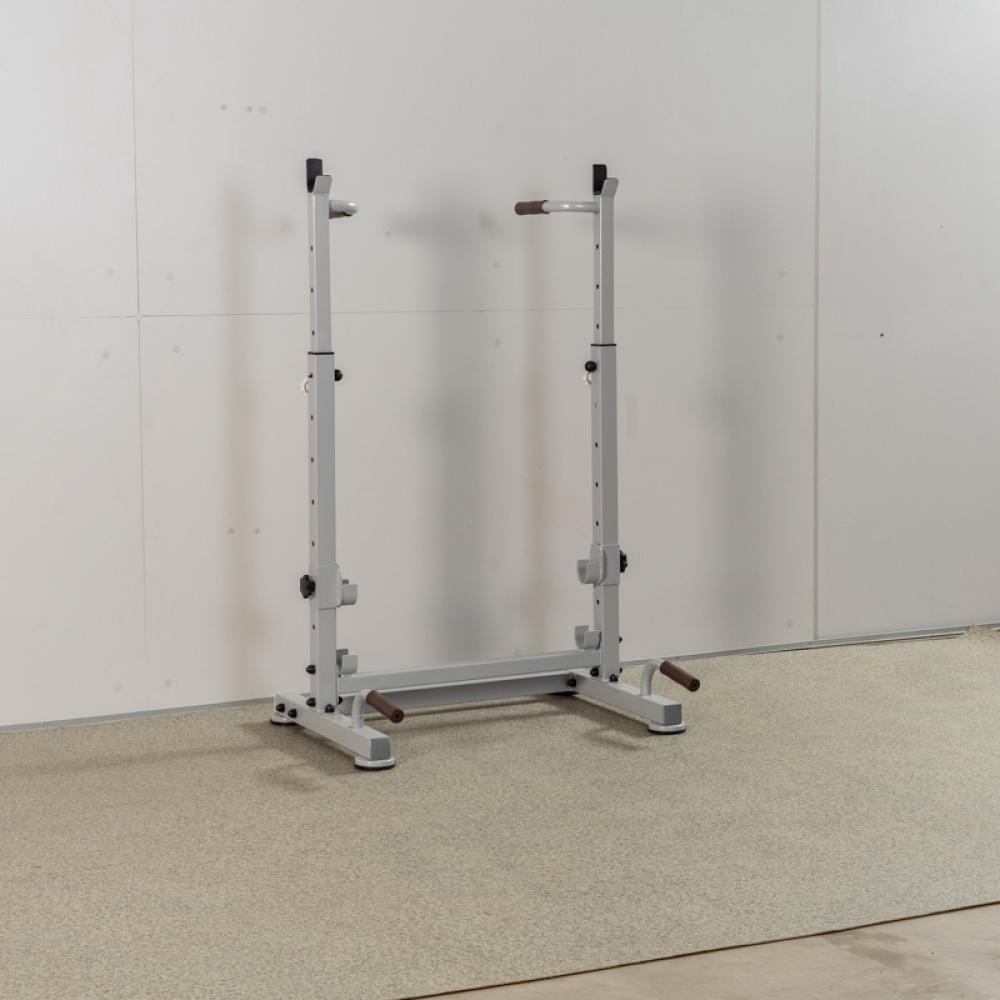 Скамья тренировочная многофункциональная универсальная для жима пресса бицепса гиперэкстензия брусья отжимания Кам'янське - фото 4