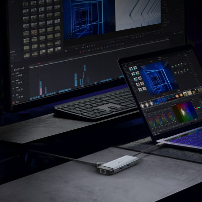 Концентратор TP-Link USB 3.0 6-in-1 2xUSB 3.0 + 1xUSB-C + 1xHDMI + 1xRJ45 + PD 100W (UH6120C) Винница - изображение 7