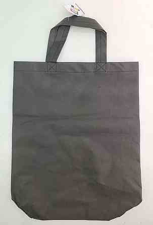 Сумка зі складаним боком графіт (спанбонд) 35х45 см (1 шт.) Харків