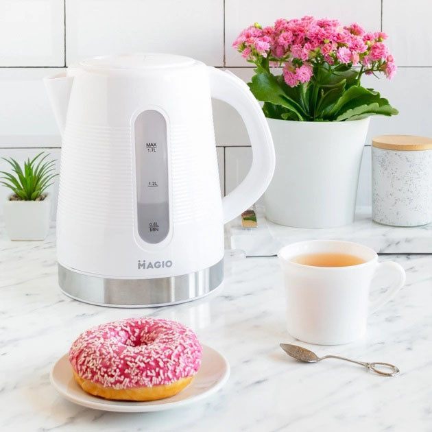 Електричний чайник з автовідключенням MAGIO, Чайники на підставці, Гарний електрочайник KL-27 Івано-Франківськ - фото 8