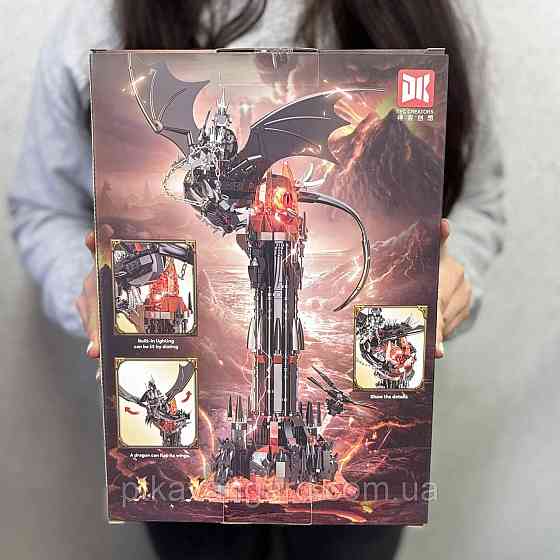 Конструктор башта Саурона володар кілець 997 деталей DK 7043 з підсвічуванням Хмельницький