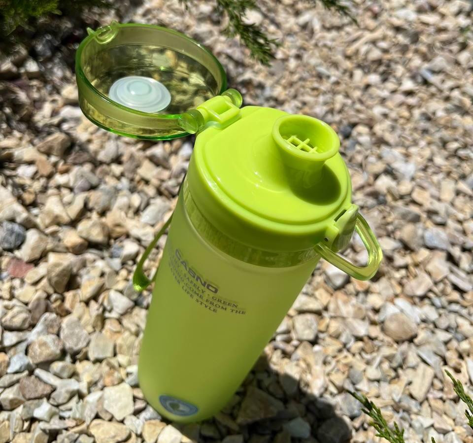 Розпродаж - Пляшка для води CASNO 650 мл KXN-1157 Зелена Кам'янське - фото 10