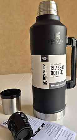 Термос Stanley Classic Bottle 2.3л. Чорний з США. Харків