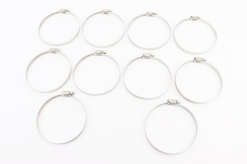 Хомут затяжний 80-100x9мм к-кт 10шт DIN3017 Київ - фото 1