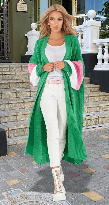 Кардиган  крупной вязки (42-48) Киев - изображение 1