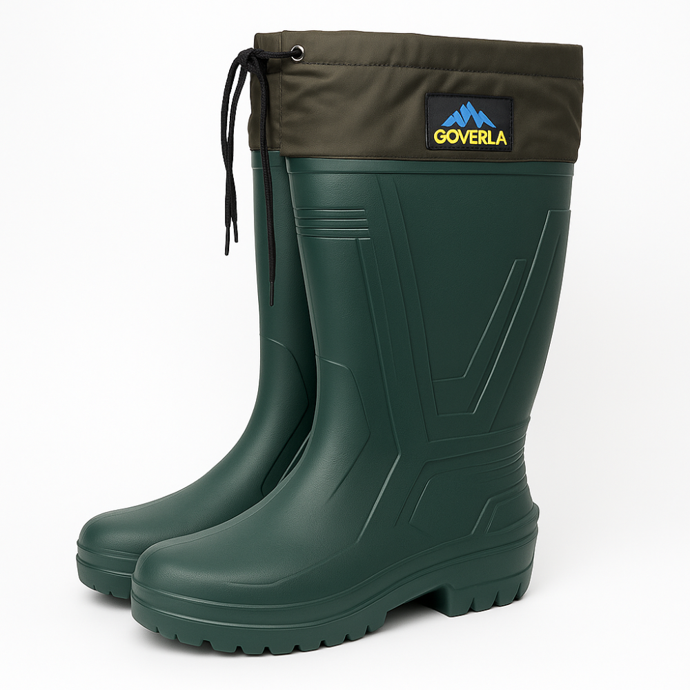 Сапоги из резины для весны, Резиновые сапоги для зимней охоты резиновые осенние рыбалки YN-24 Львов - изображение 12