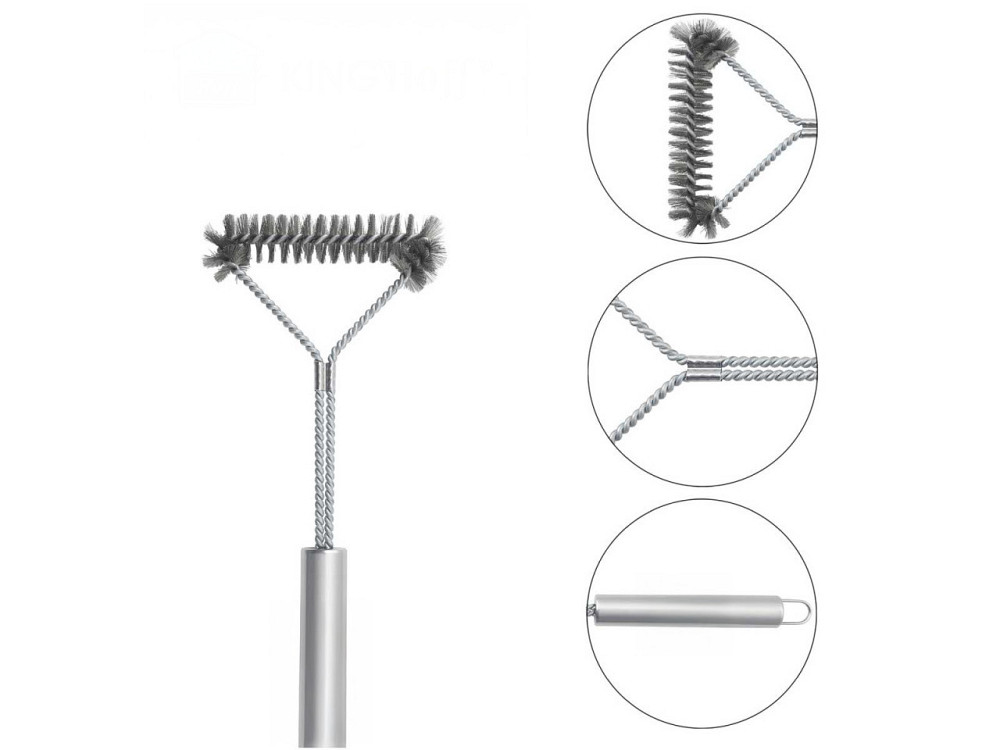 Щітка для гриля Premium однорядна GRILLI 777454 Код: 013098 Рівне - фото 4