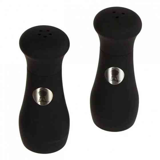 Солонка і перечниця, чорні, висота 10см Weber 17275 Код: 011466 Ровно