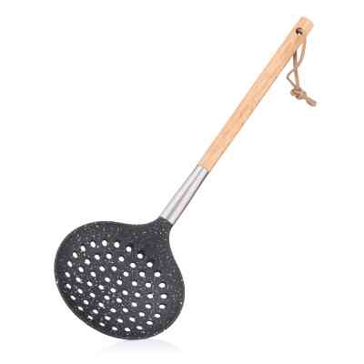 Шумовка Ardesto Midori, 36см, нейлон, дерево, нержавіюча сталь, чорний (AR1309BP) Вінниця