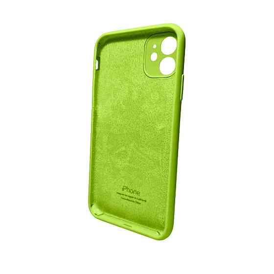 Чохол для смартфона Silicone Full Case AA Camera Protect for Apple iPhone 11 Pro Max кругл 24,Shiny Green Киев