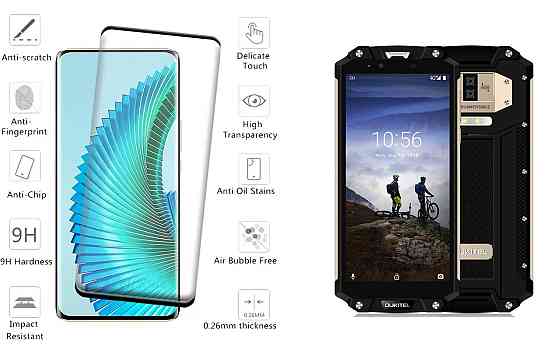 Защитное стекло HyperGlass Pro для Oukitel WP2 – максимальная чувствительность и защита Киев