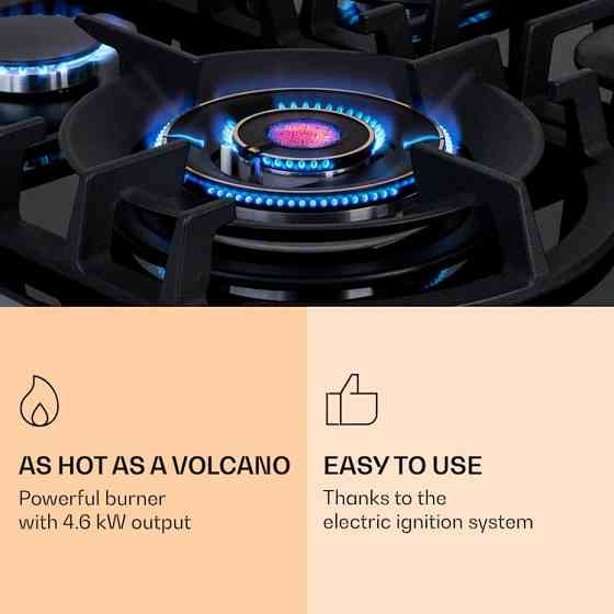 Газова плита Ignito Max 4 Klarstein Німеччина Рівне