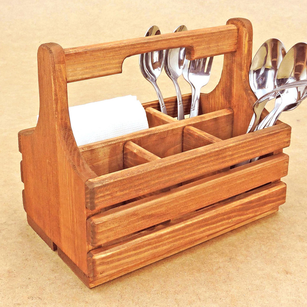 Підставка для столових приладів "Райсо" шафран Миколаїв - фото 1