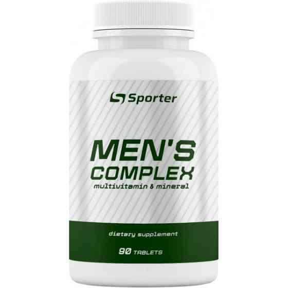Вітамінно-мінеральний комплекс для чоловіків Sporter Men's Complex 90 tabs Луцьк