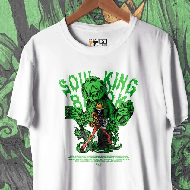 Футболка чоловіча з  принтом Ван Пис Brook WE Розмір 48 Anime0228 Дніпро - фото 4