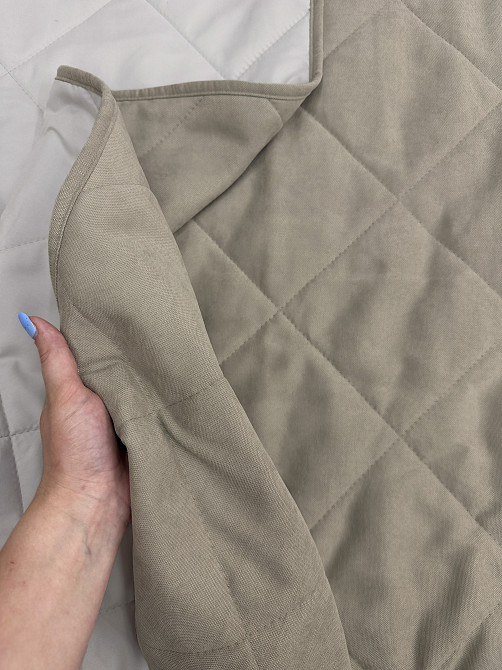 Покрывало стеганое Decorator Sparta Diamond ромб 130х220 см капучино (85-044) Киев - изображение 8