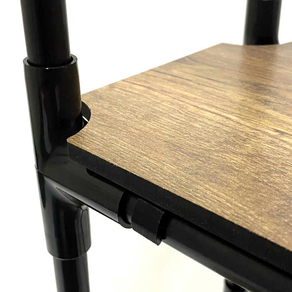 Ступінчаста підставка для рослин Barva, висока підлогова металева етажерка з підвісами для кашпо баг Бориспіль - фото 9