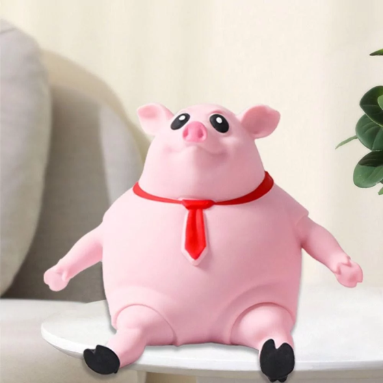 Игрушка антистресс Свинья сквиш 25см Винница