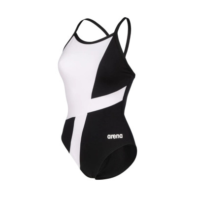 Купальник Arena Diamond Swimsuit Lightdrop Bac 007757-510 чорний, білий 38 (3468337387787) Вінниця - фото 7