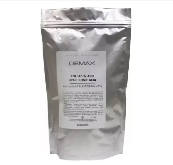 Антивікова пластифікуюча маска з колагеном та гіалуроновою кислотою Demax 200 г Дніпро - фото 1