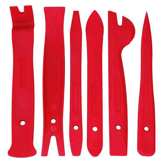 Інструмент для зняття обшивки дверної панелі 6 предметів REWOLT (T5016) Чернігів