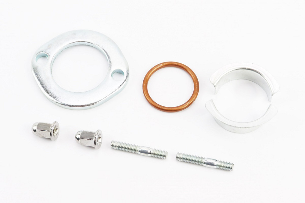 Фланець глушника з кріпленням у к-кті CB/CG150cc Київ - фото 1