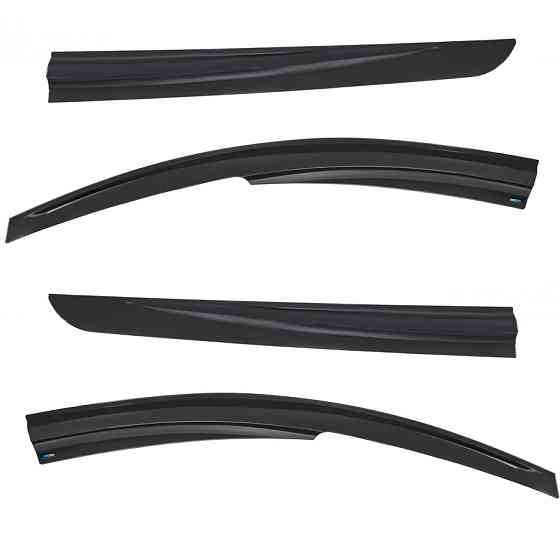 Дефлектори вікон (вітровики) Renault Lodgy 2012-2022, 4шт, SunPlex, на скотчі Київ