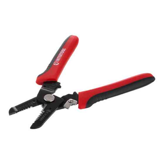 Съемник изоляции, Ø 0,8-2,6 мм, 65 Mn INTERTOOL HT-7028 Киев