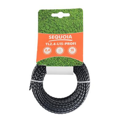 Жилка косильна SEQUOIA 2.4 ммм * 15 мм, кручений квадрат (TL2.4-L15-Profi) Вінниця - фото 1