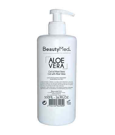 Гель для лица с алоэ вера Gel with Aloe Vera BeautyMed, 500 мл Днепр