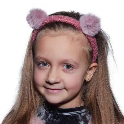 Детский обруч для волос YES! Fun пухнастик (707224) Вінниця - фото 2