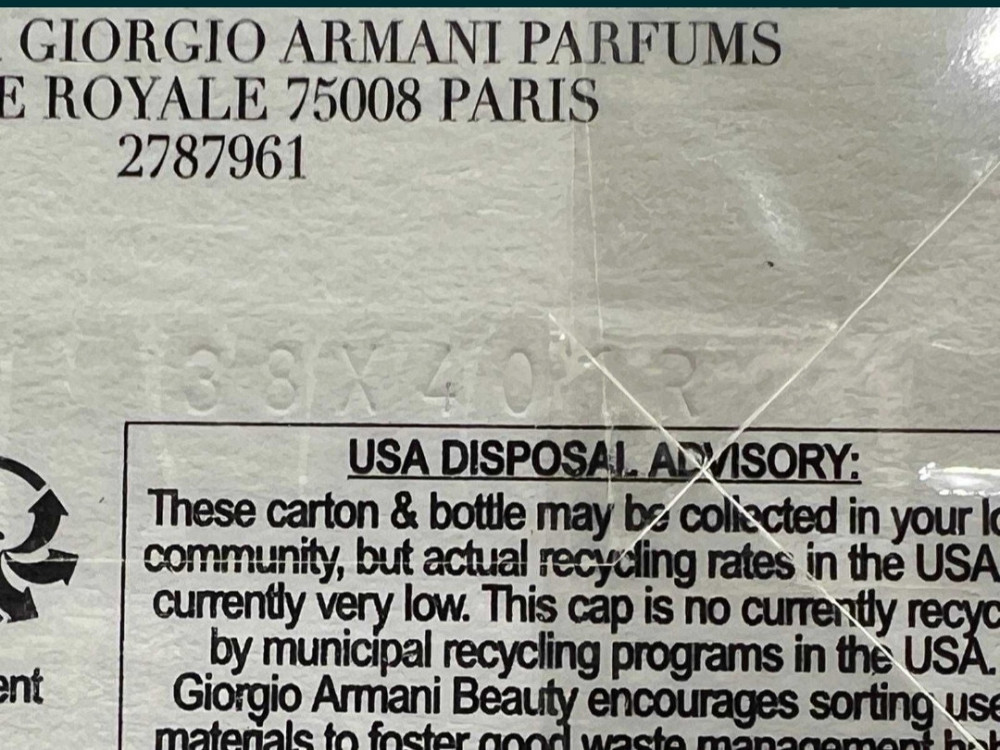Парфюмерия: Giorgio Armani Acgua Di Gio edp 125ml. Оригинал ! Киев - изображение 4