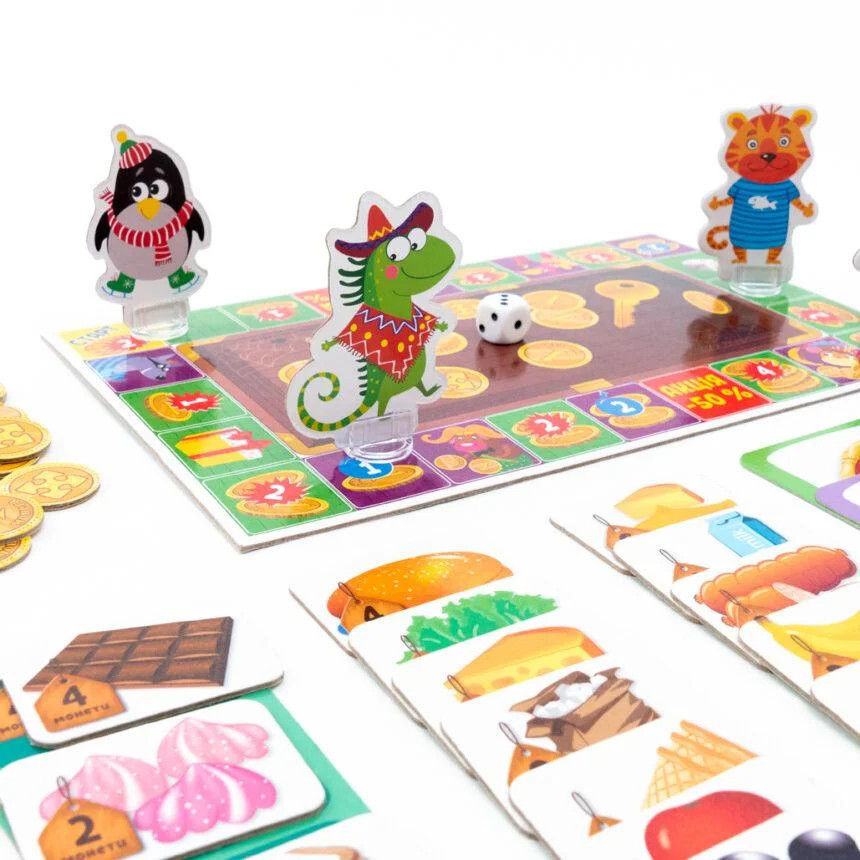 Настольная игра для детей «Зообизнес» VT2312-05 От 5-ти лет Винница - изображение 3