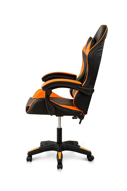 Крісло геймерське Слім, чорний/помаранчевий Киев - изображение 3