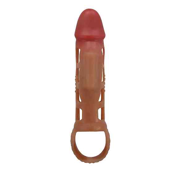 Насадка-презерватив с вибрацией PRETTY LOVE - Preston Penis sleeve, BI-026209-2 Sex Aura Киев