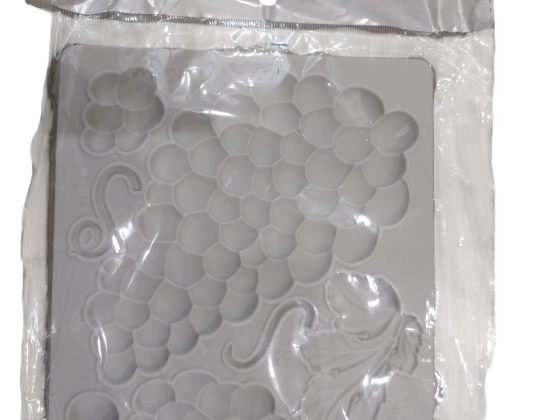 Молд кондитерский Виноград 25 на 15 см серый Киев