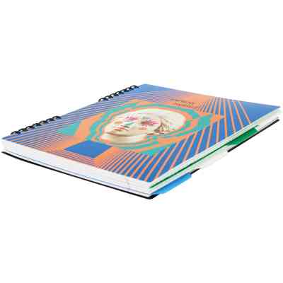 Блокнот Optima Antique B5 з розділювачами 120 аркушів, клітинка (O20356-21) Вінниця