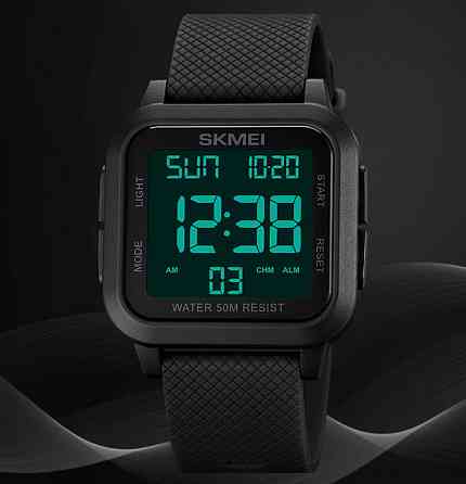 Часы мужские водостойкие тактические Skmei Chess Black Винница