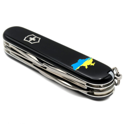 Ніж Victorinox Climber Ukraine Black "Карта України Жовто-Блакитна" (1.3703.3_T1166u) Вінниця - фото 6