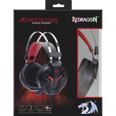Наушники Redragon Memecoleous Black-Red Vibration (75096) Винница