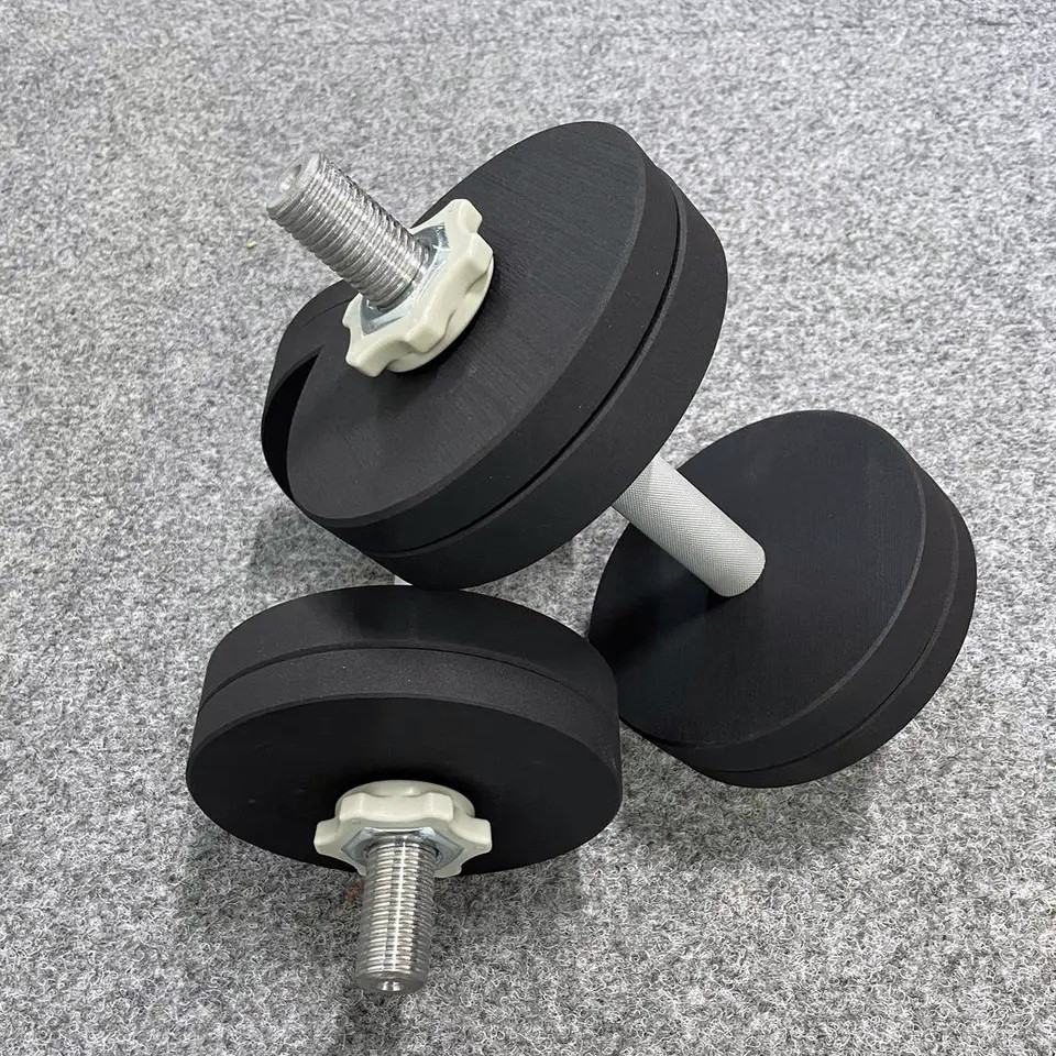 Гантелі збірні металеві з покриттям 2*16 кг (Загальна вага 32 кг) розбірні Київ - фото 1