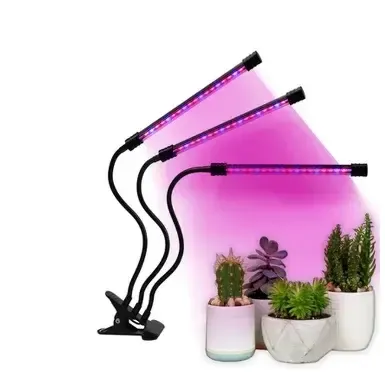 Светодиодная фитолампа Grow Light для выращивания растений, рассады Полный спектр 3 головы Коломия - фото 2