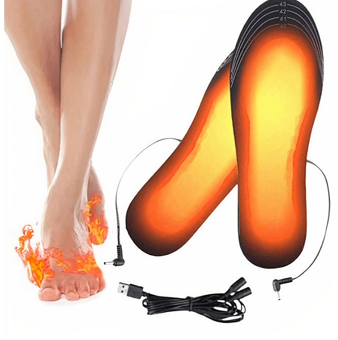 Устілки з підігрівом для взуття 41-46 Trizand (19825) Black Нововолинськ - фото 9