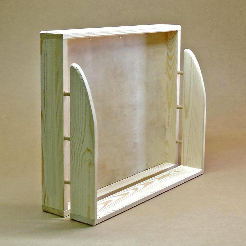 Лежак деревянный для собаки 