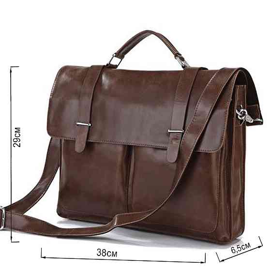 Портфель Vintage 14208 Коричневый Киев
